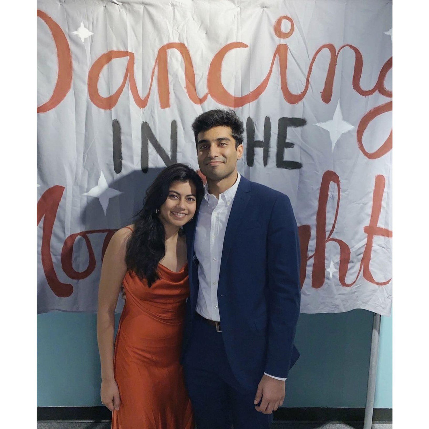 Us at our first college dance together!