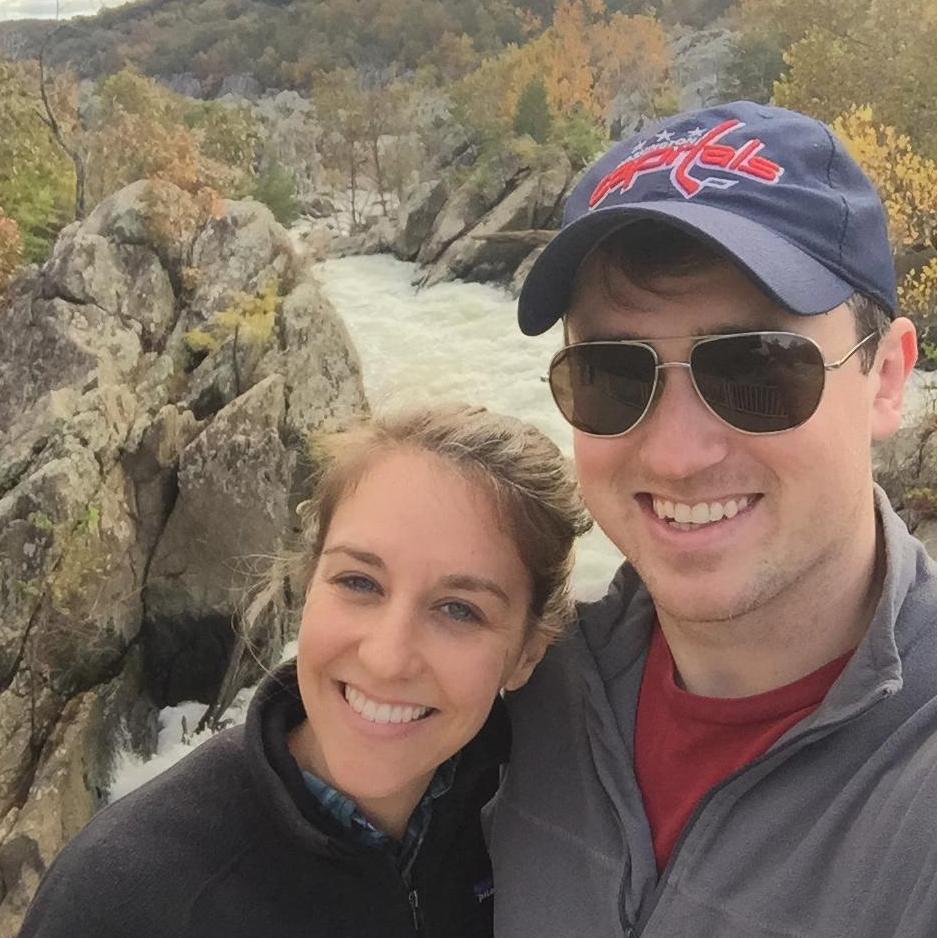 Some of our favorite memories together are outdoors - hiking and camping! Rob even proposed on a hike in Shenandoah National Park!