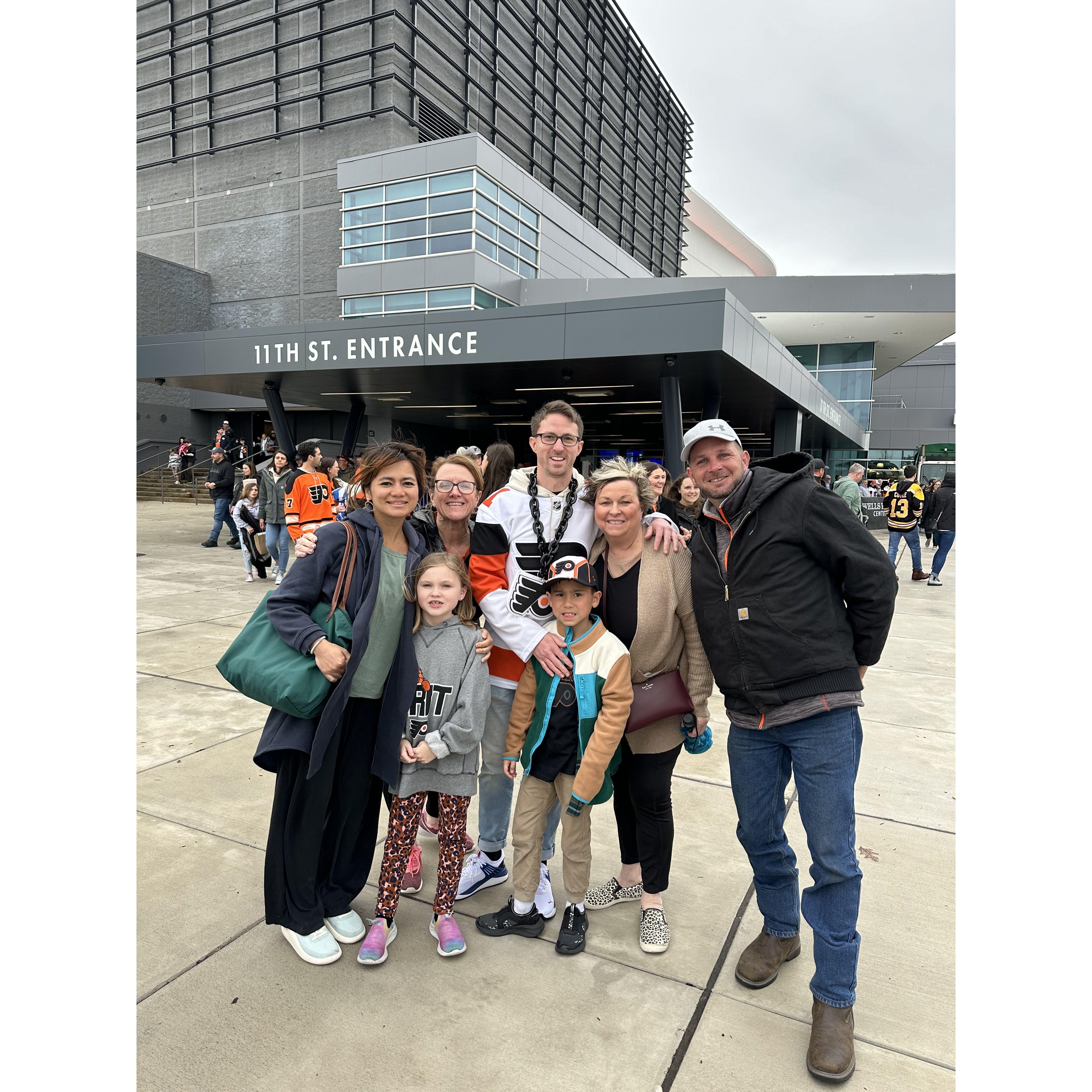 Dash has been asking about going to Philly, so here we are!