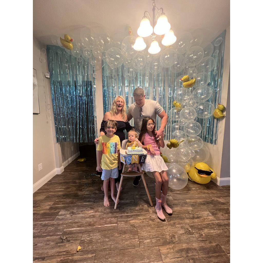 One full year as a family of 5!