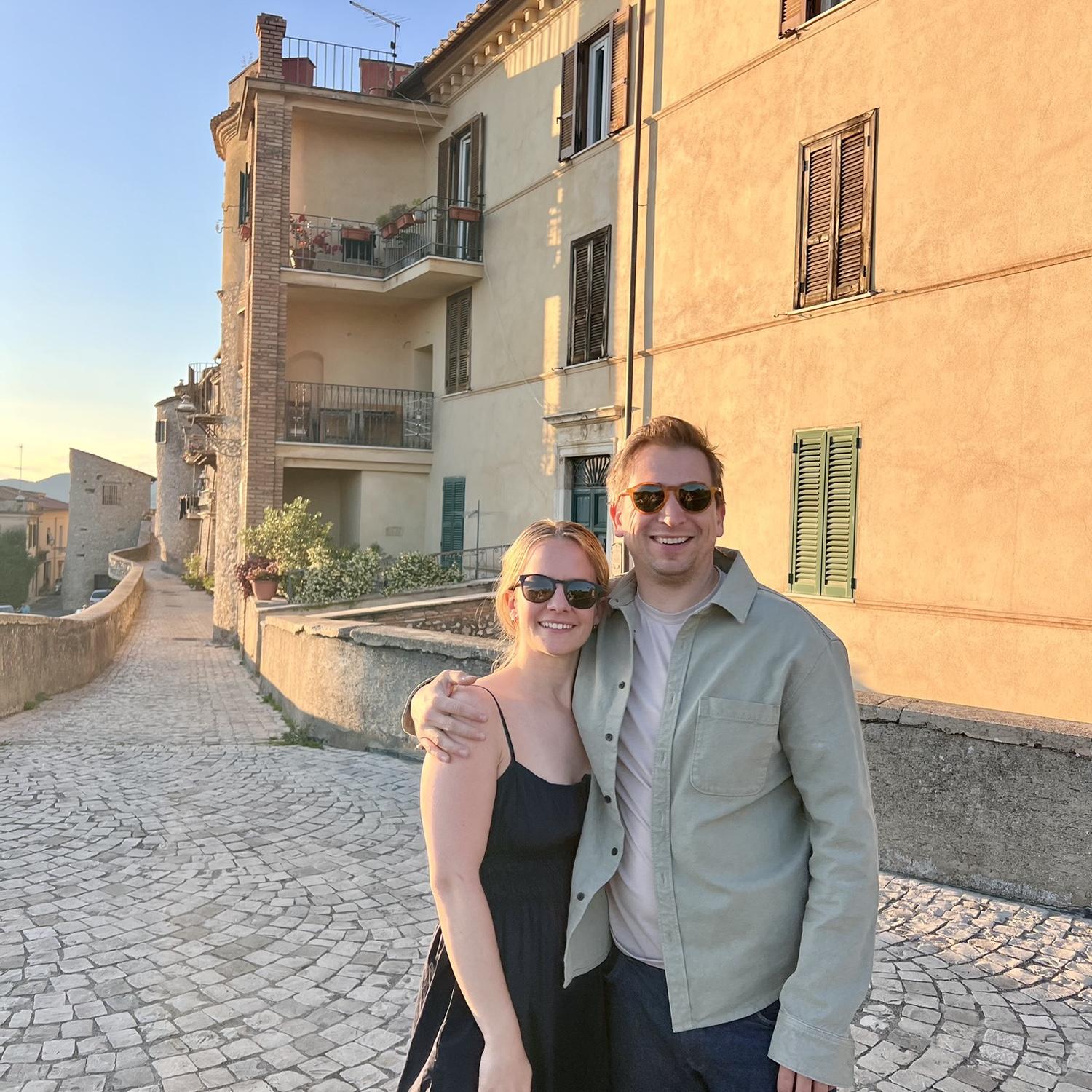 Last year we visited Casperia, a little Italian town where Kelsey’s mom has renovated a small flat and spends time. This beautiful city was the original inspiration for us getting married in Italy!