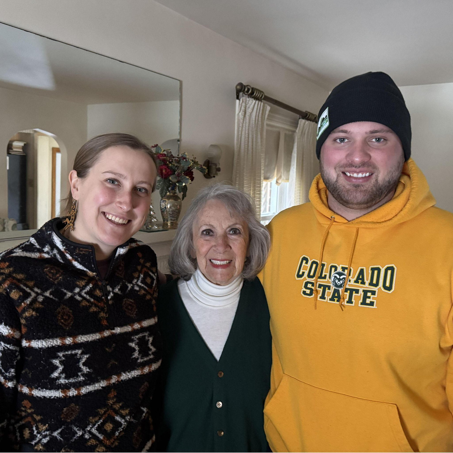 Tyson's first visit to Indiana! We love you Grammy Stapes <3