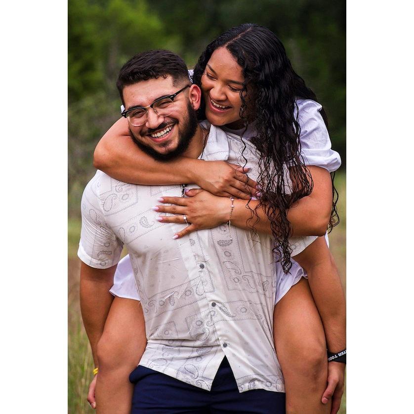 Our favorite photo from our engagement session!