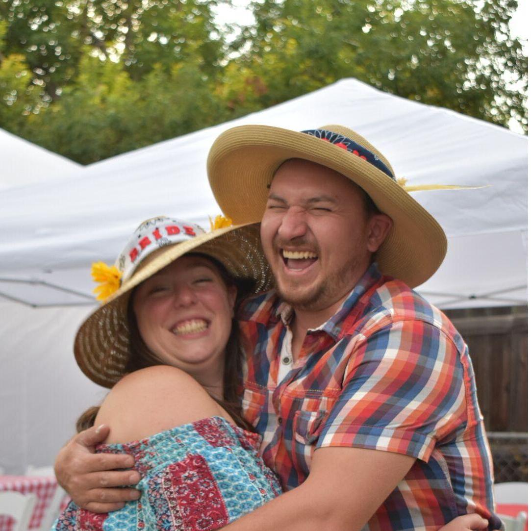 Our Engagement Party, we had a little bit of fun. Thanks for throwing an amazing party Mom!
