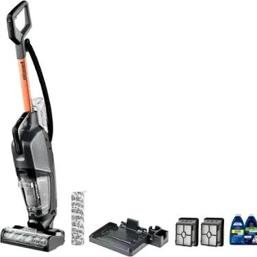 BISSELL - Crosswave Hydrosteam Corded Wet Dry Vac - Titanium/Cooper Harbor