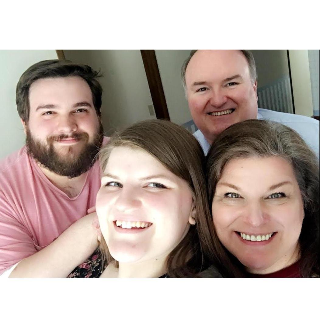 Visiting Carolyn's parents for Easter! She didn't know until later, but this was when Mike asked her dad if he could marry her.
