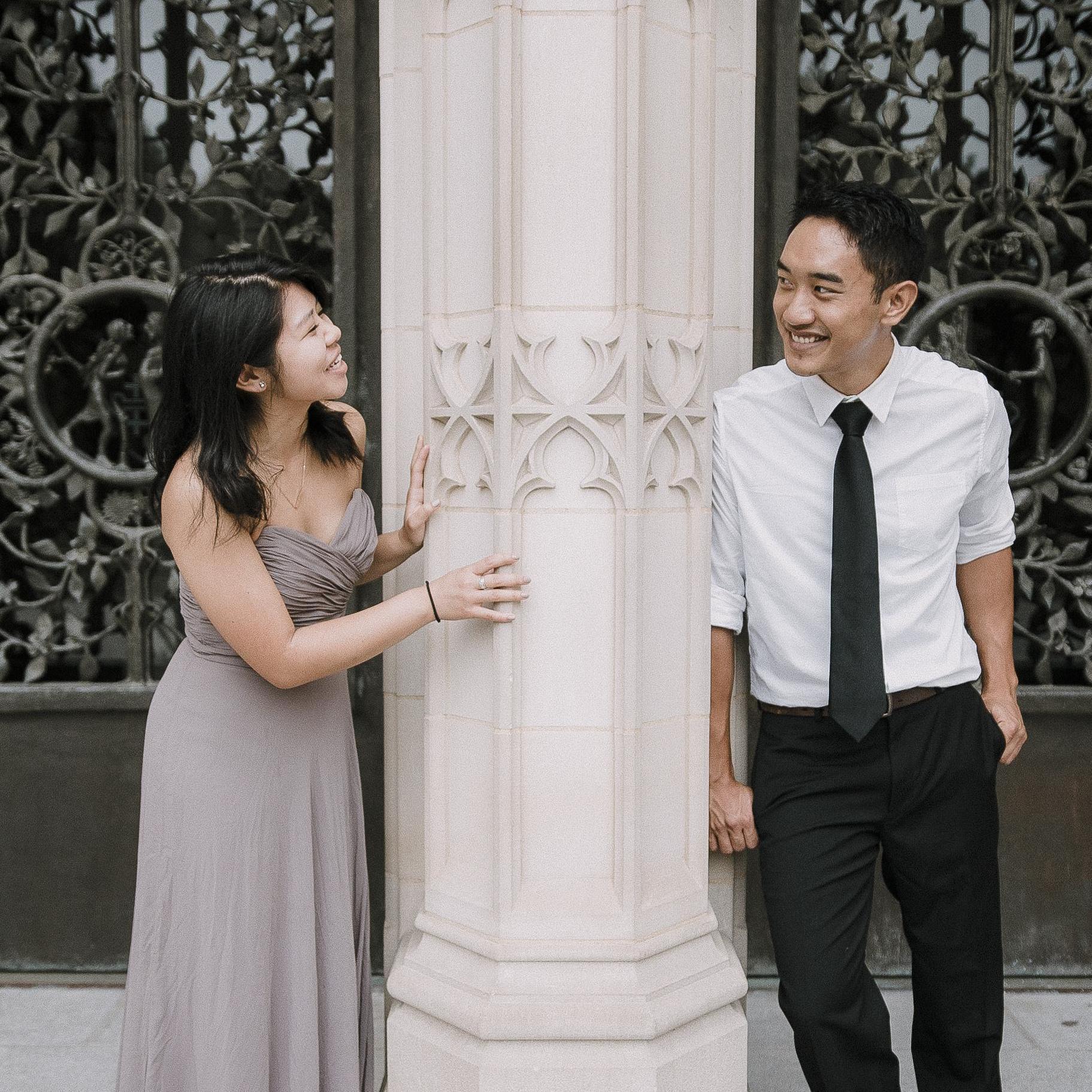 Fun Fact: Frank & Gracie officially became homeowners in November! Time for a good fixer upper.