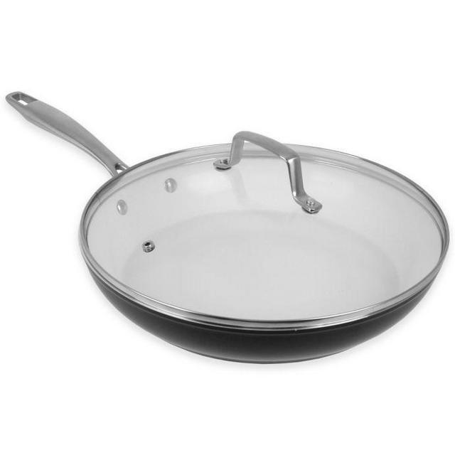 Oneida® Ceramic Nonstick 12-Inch Covered Fry Pan