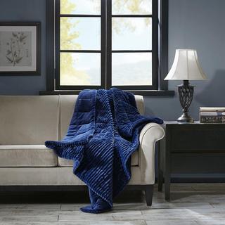 Parker Plush Down Alternative Filled Throw Blanket