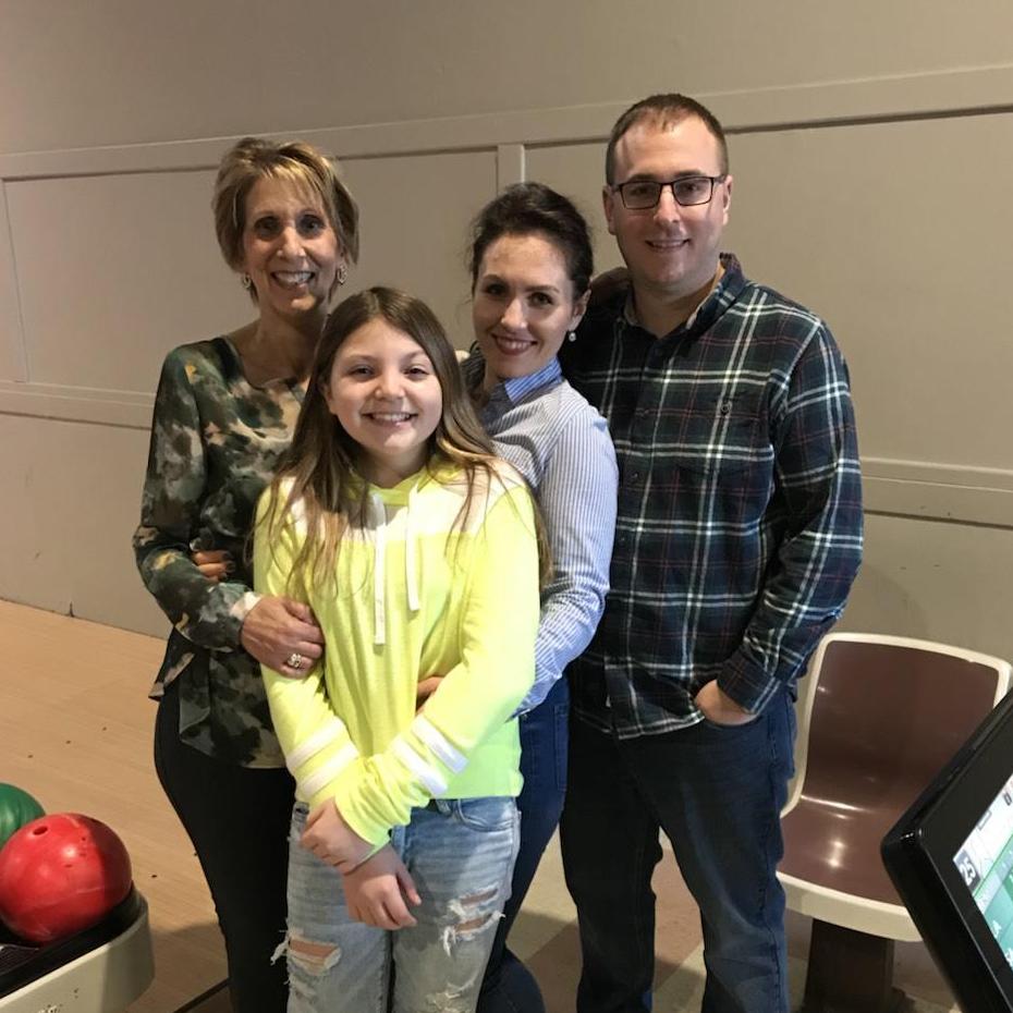 Bowling for mom's bday