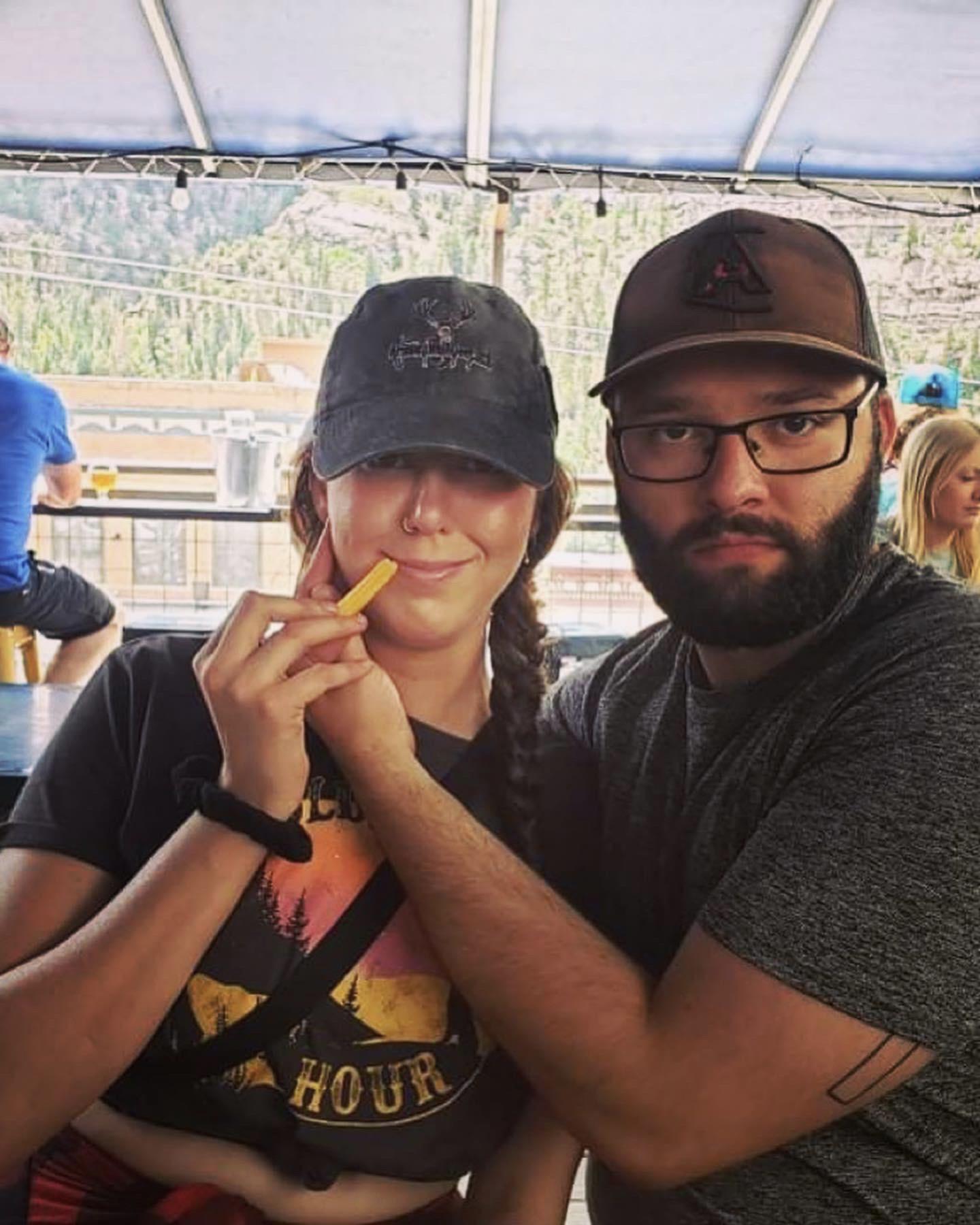 This is 100000% our personalities in one photo! Goofy goobers, always!