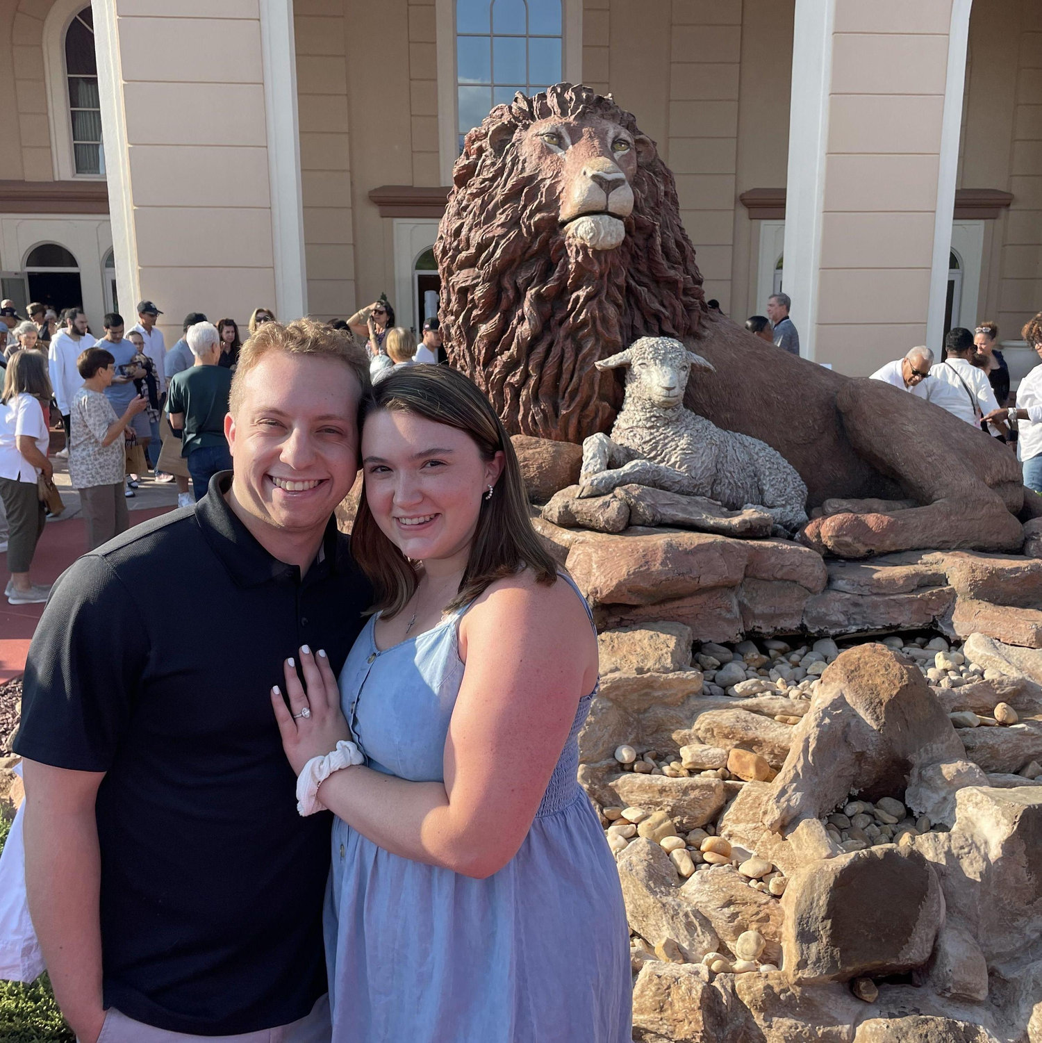 Soon after we got engaged, we went to Sight and Sound with Lex's family to see David. It was a beautiful show, and we hope to go back again soon