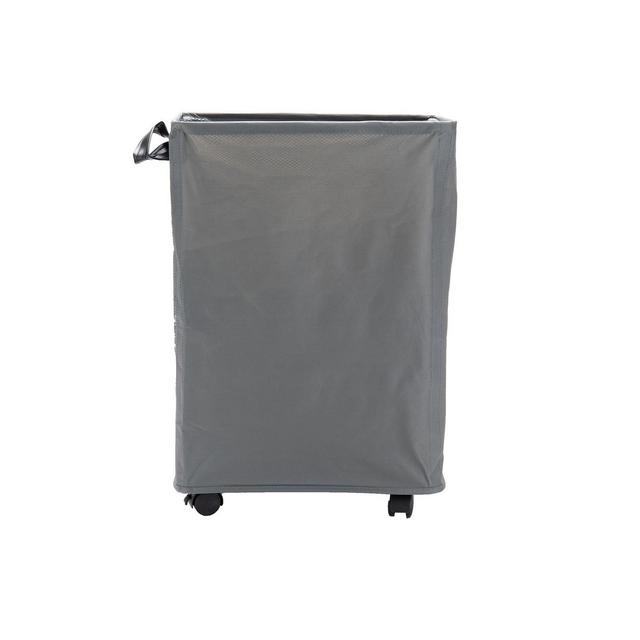 Mind Reader Slim Rolling Hamper, Laundry Hamper with Wheels