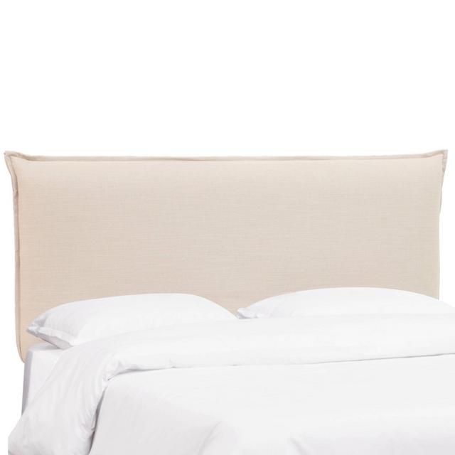King French Slipcover Headboard - Linen Talc - Nate Berkus™