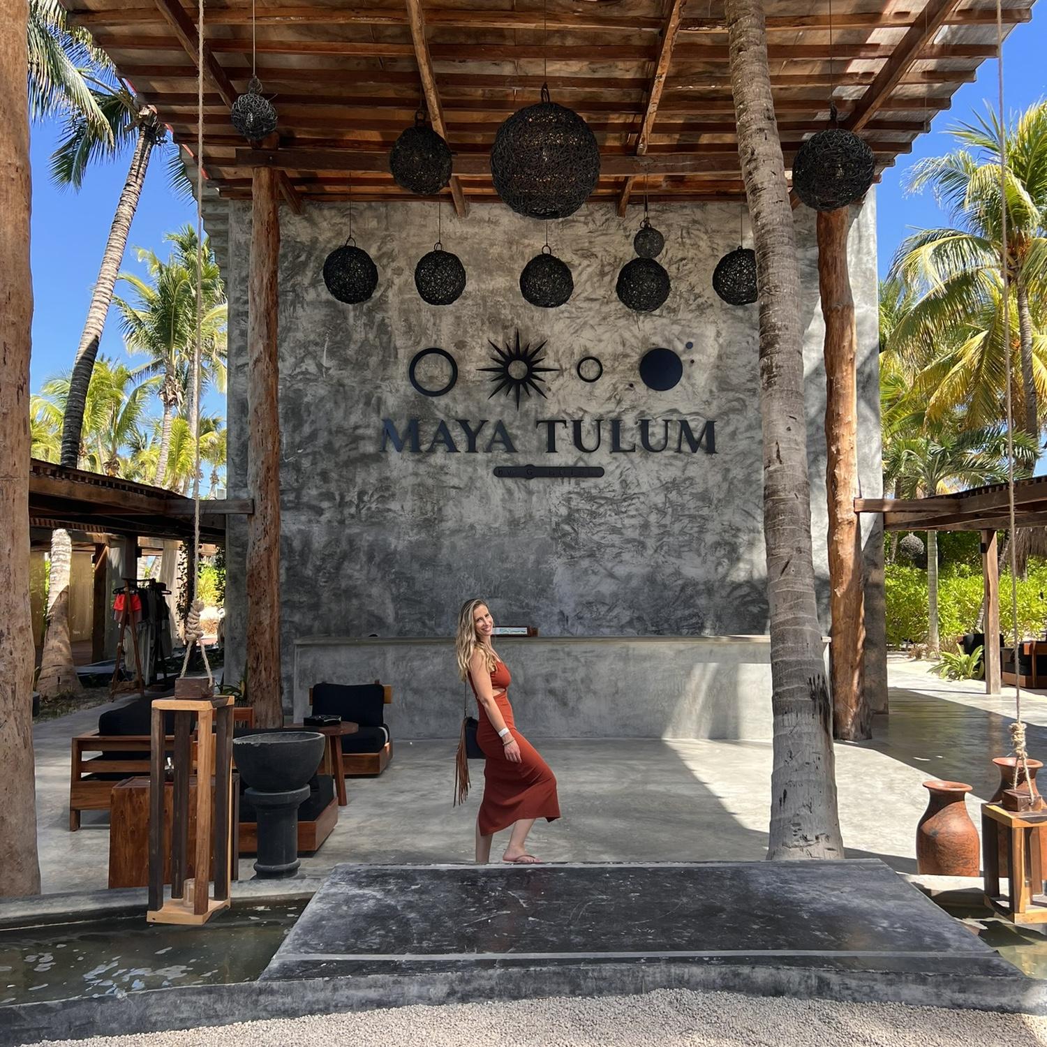 Maya Hotel Entrance