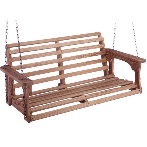 Beecham Swing Co. Roll Back Treated Porch Swing