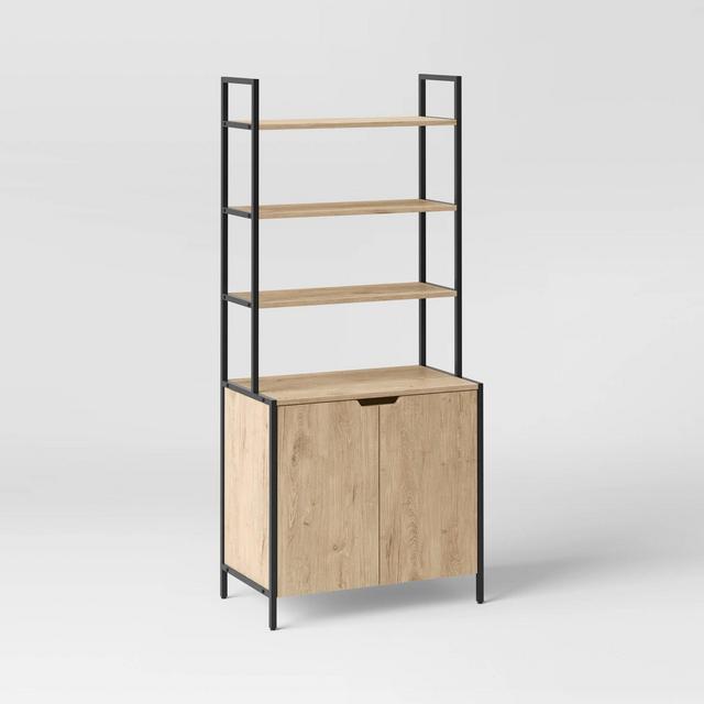72" Loring Storage Bookcase - Threshold™