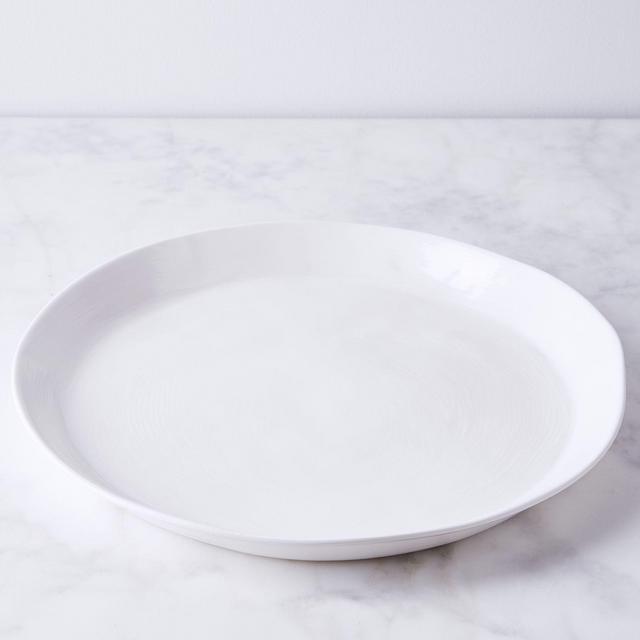 Simple Round Melamine Serving Tray