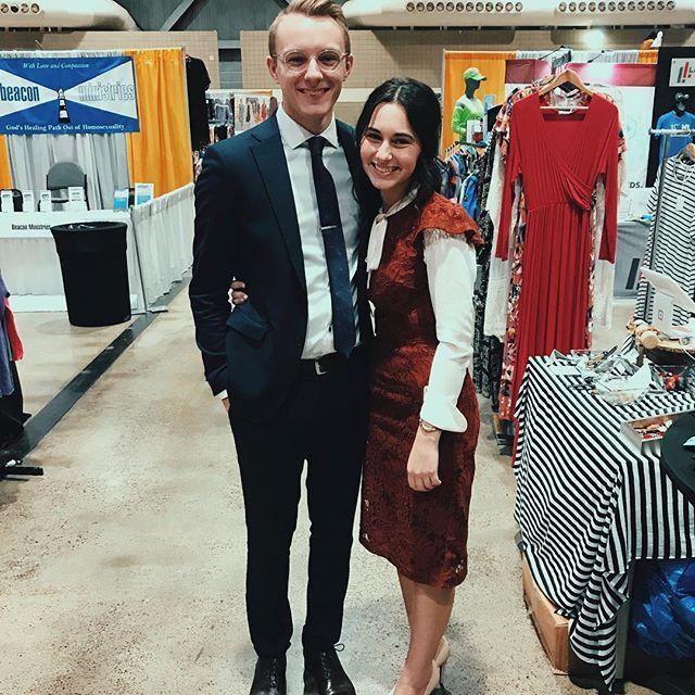 September '17. This was the first time we saw each other since Simeon left Michigan. General Conference in Kansas City Missouri.