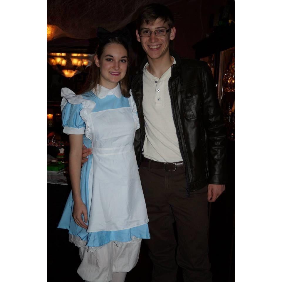 First Halloween. Han Solo and Alice.
