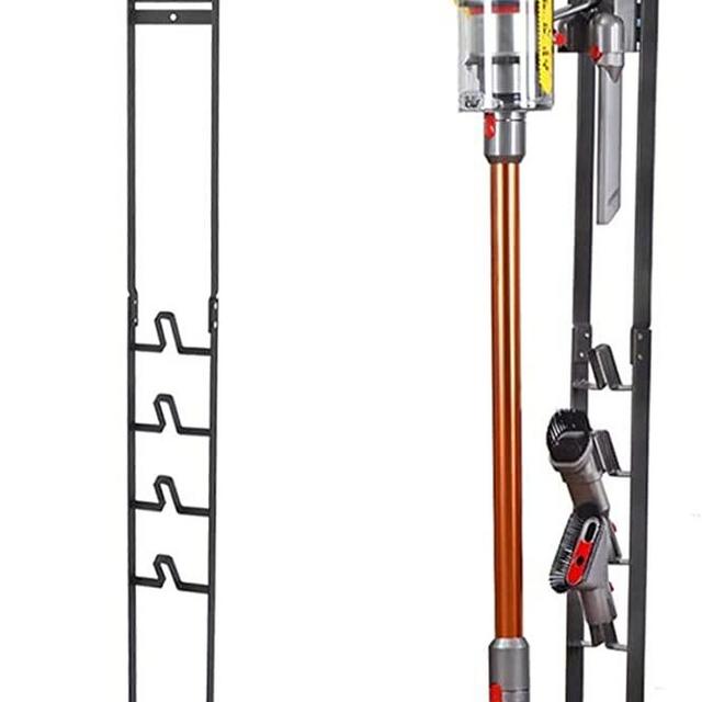 BRIGHTSHOW Stable Metal Storage Bracket Stand Holder for Dyson Handheld Cleaner V11 Animal v10 Absolute V8 Energy V7 V6 Cordless Stick Vacuum Cleaners