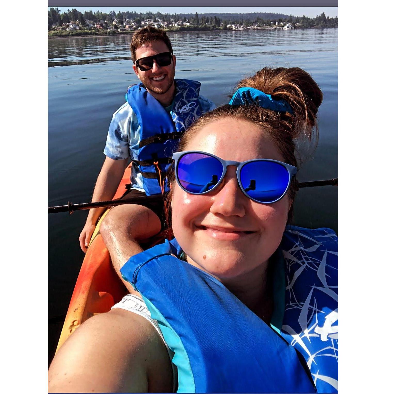 Puget Sound kayaking