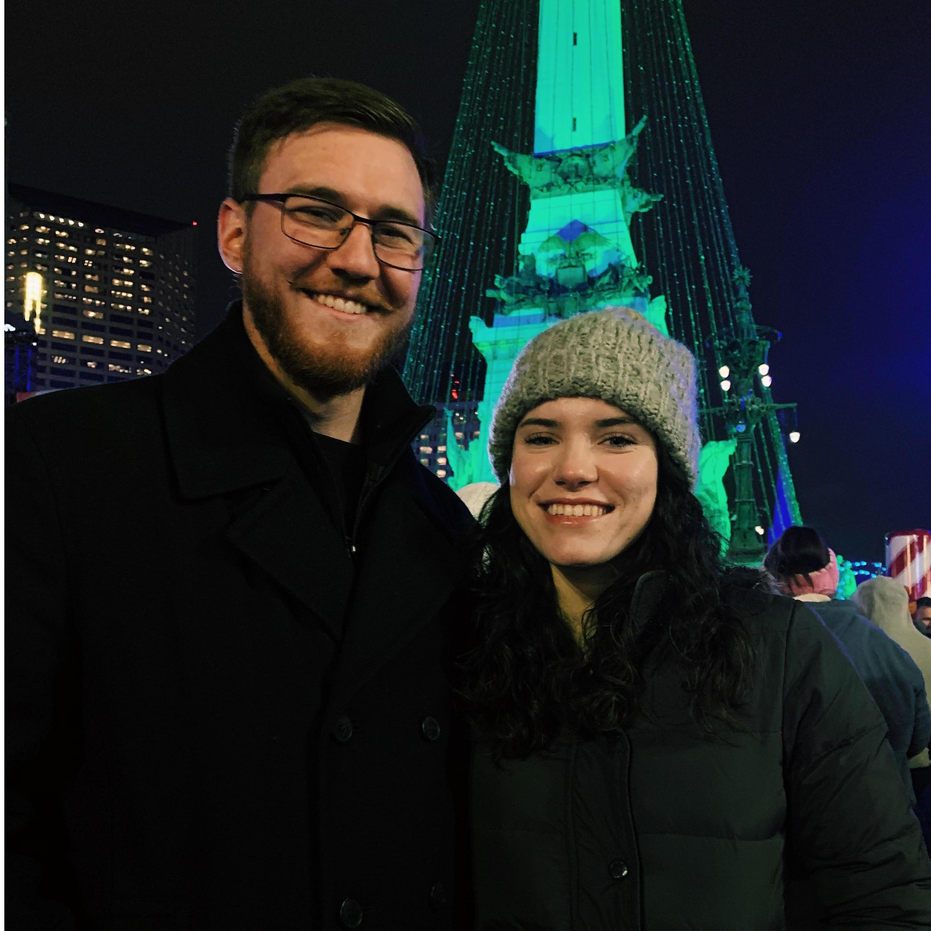 The Circle of Lights tree lighting in Indianapolis