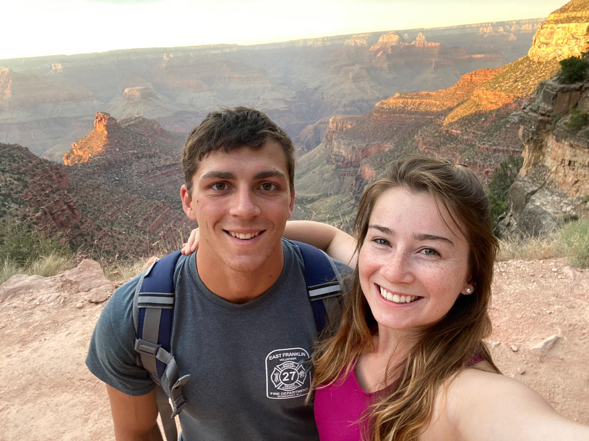 Grand Canyon visit during our cross country road trip
