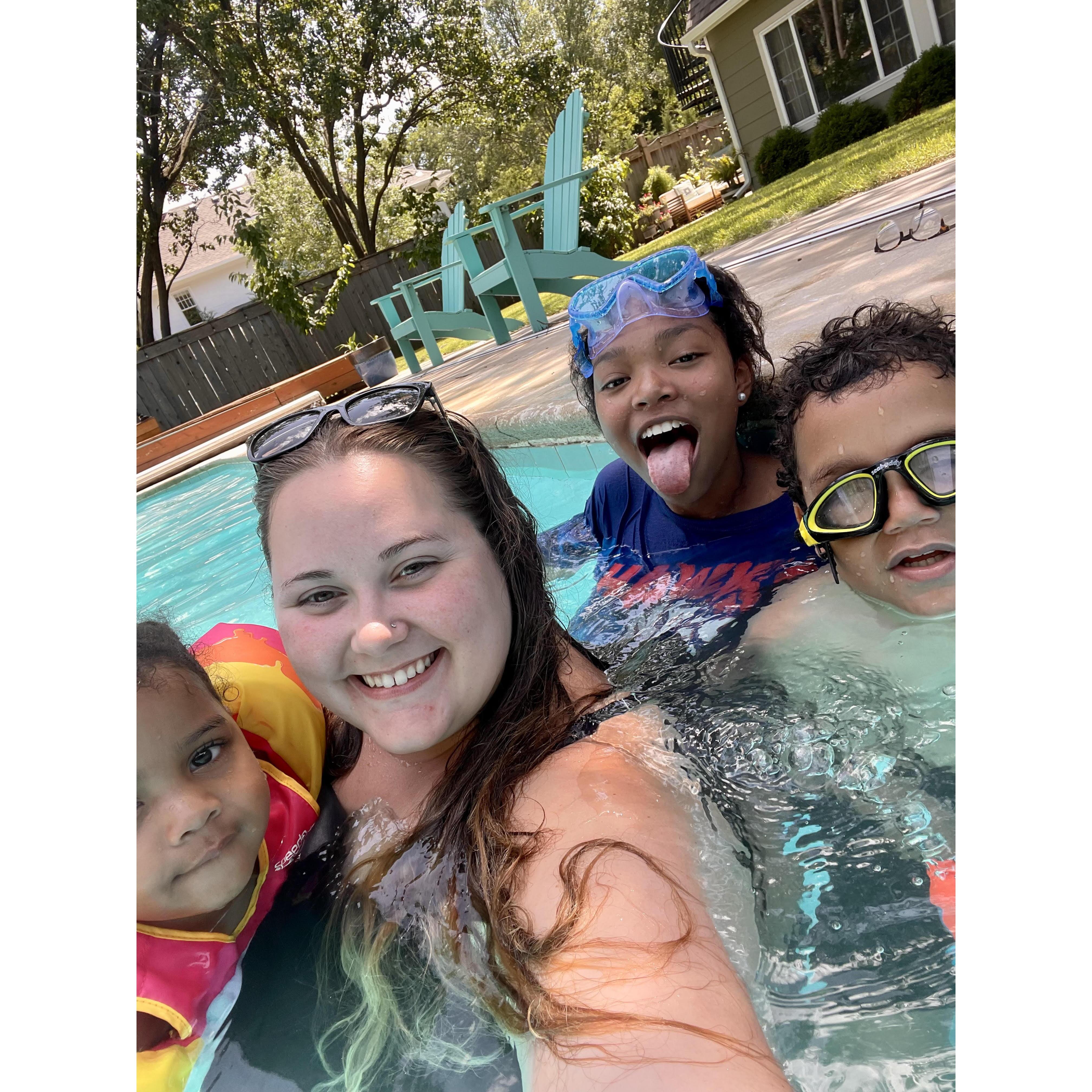 Summertime fun with all the kiddos