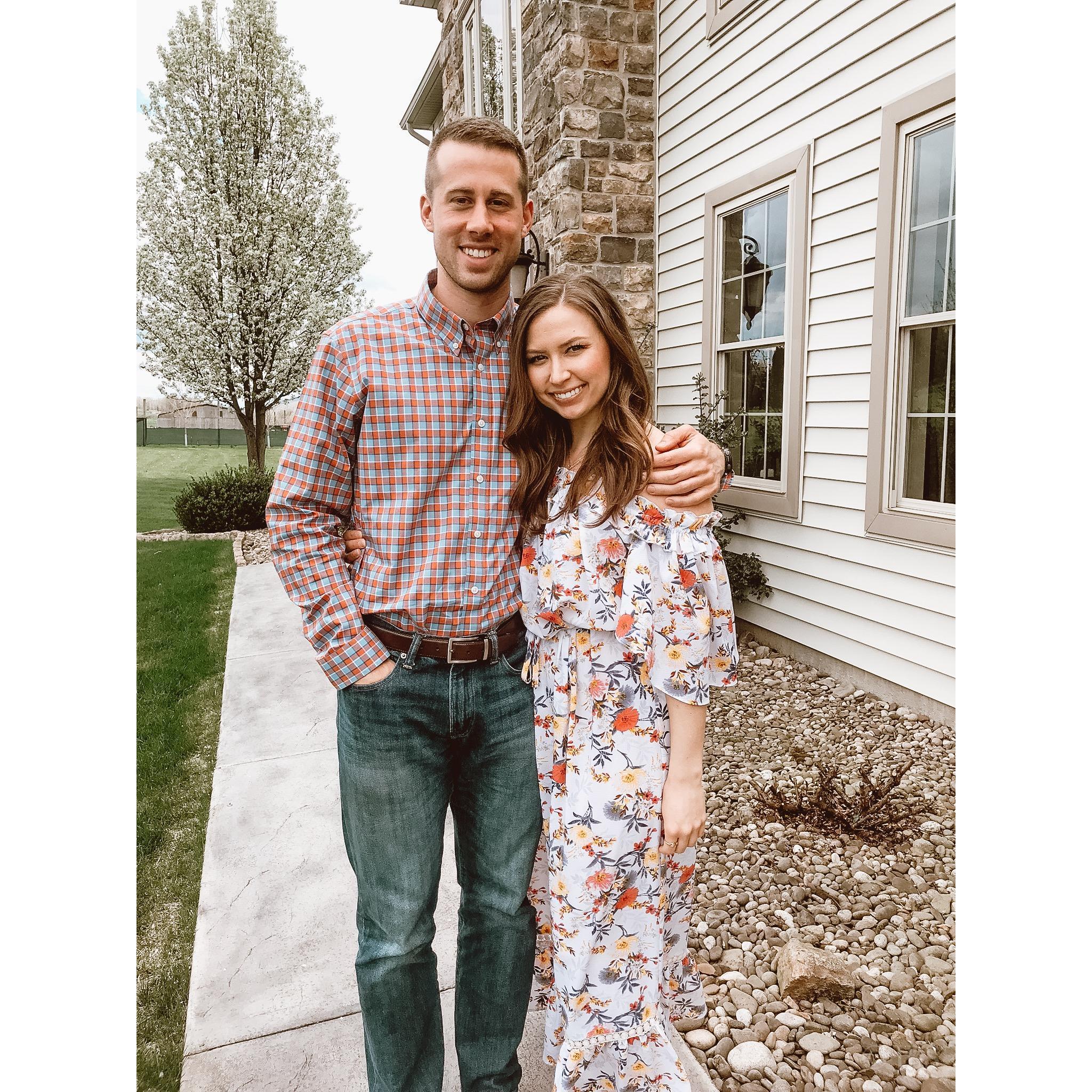 Our first Easter spent together