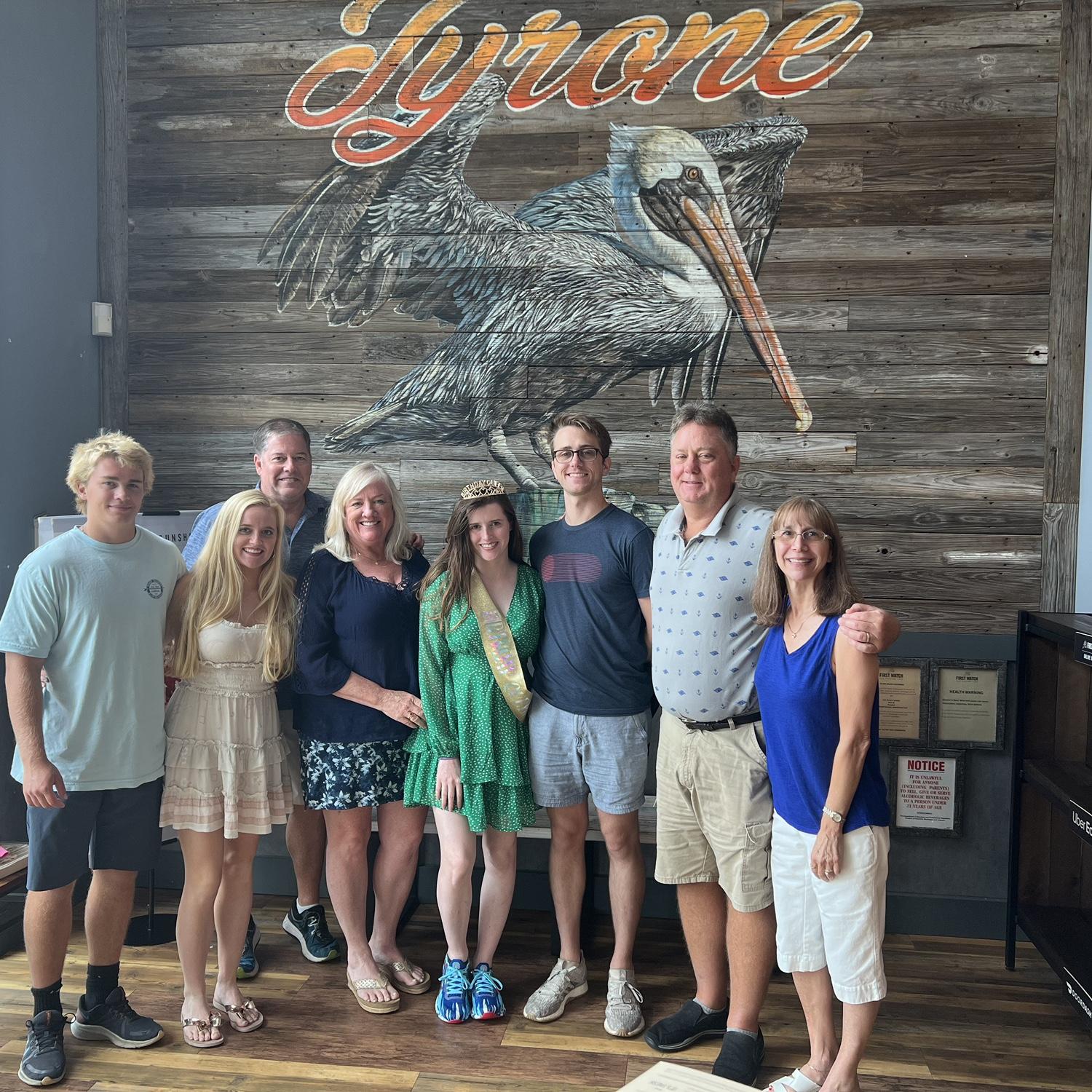 Our families met for the first time!