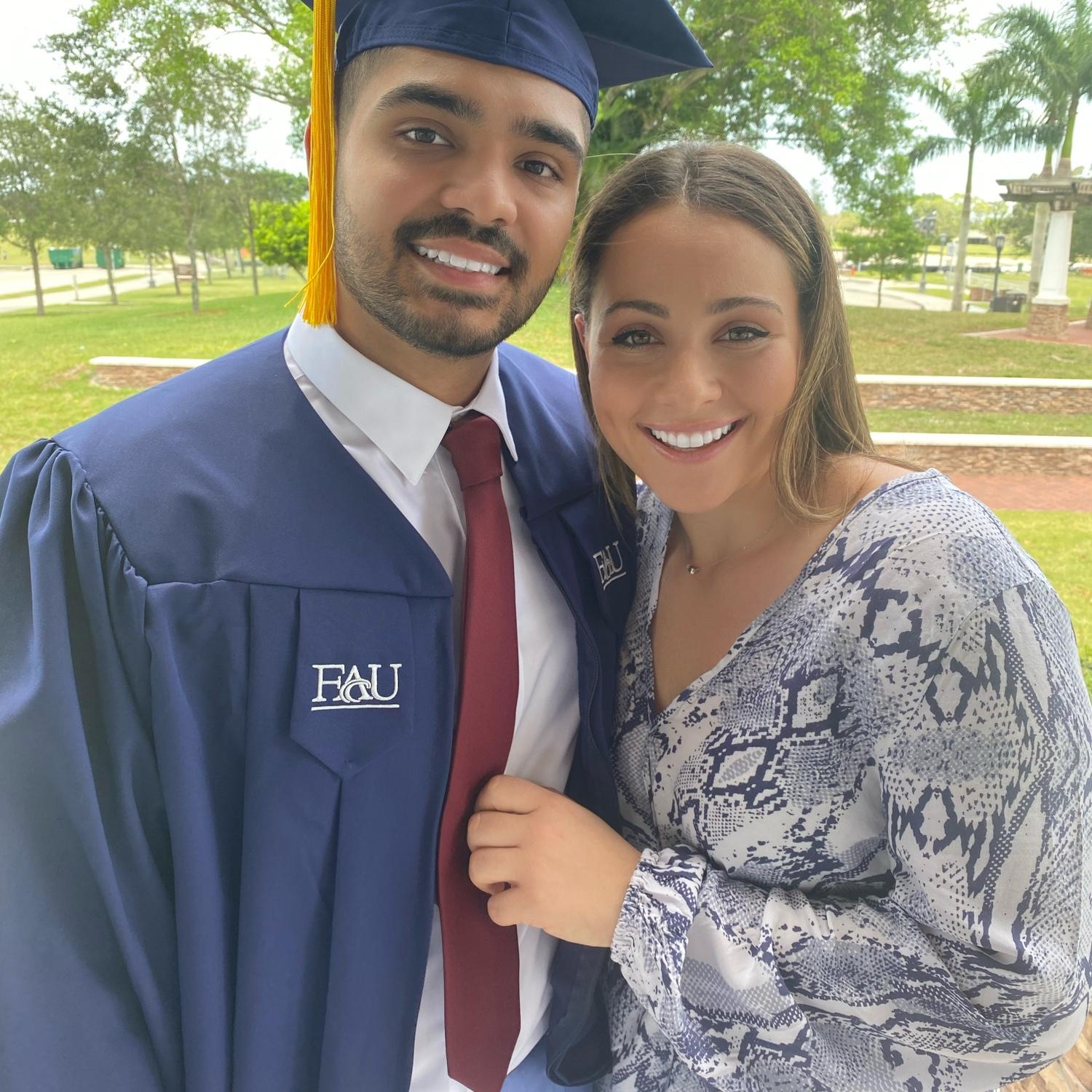 Armando graduates college🦉