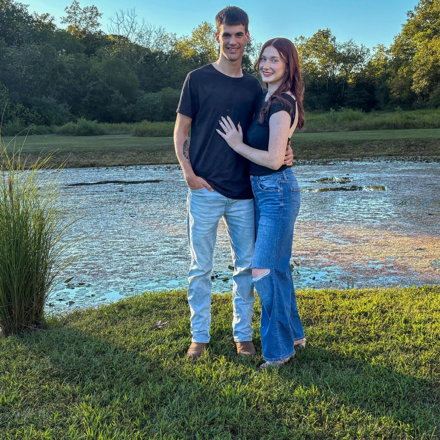 Lydia came to visit Konner back home in Missouri!