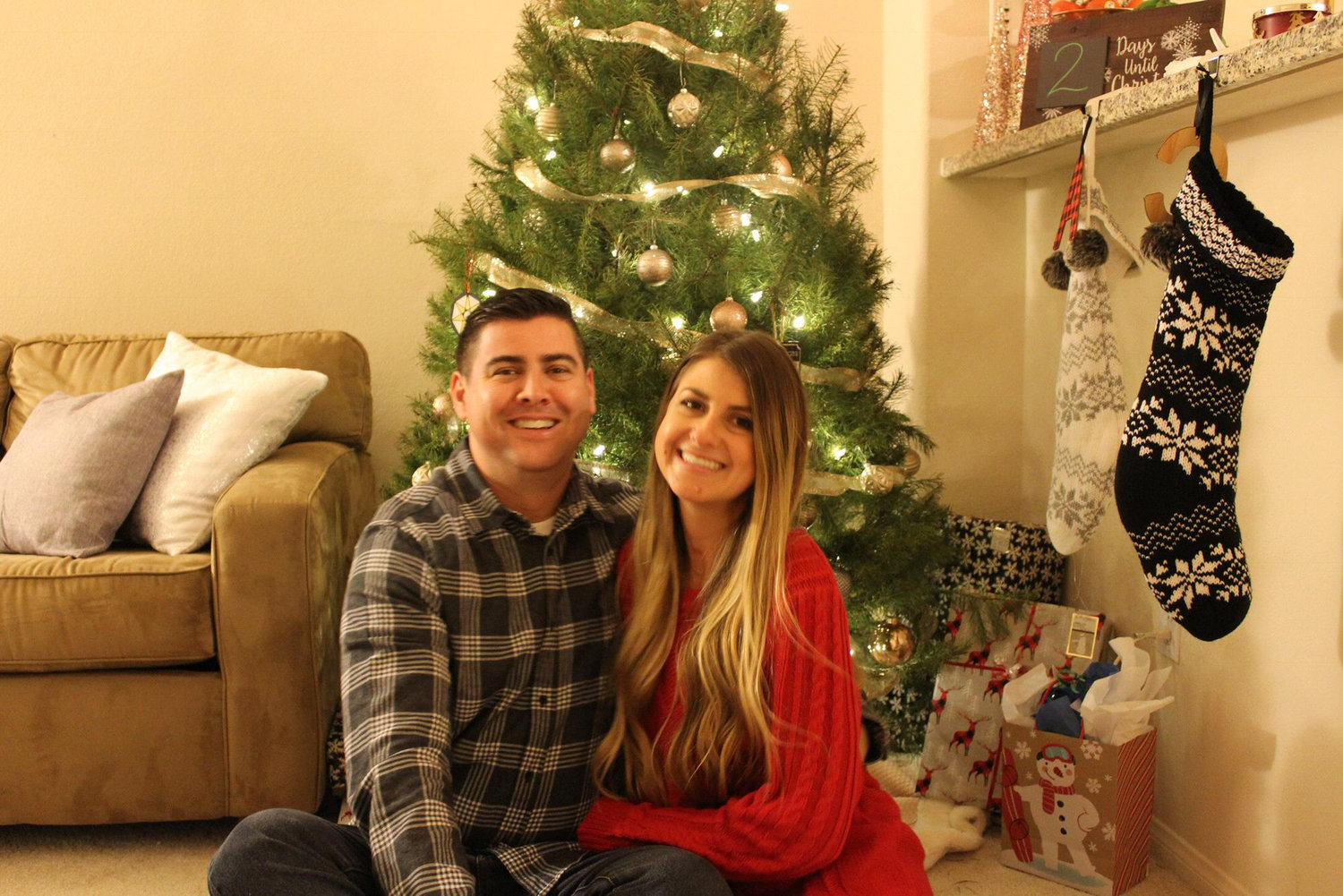 Our first Christmas together!