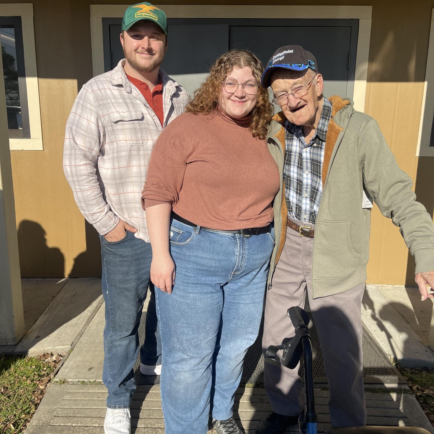 The last photo we took with my sweet Papaw. I was so excited to tell him this day that we had gotten engaged. We will forever love and cherish every memory with you. 

-Allison