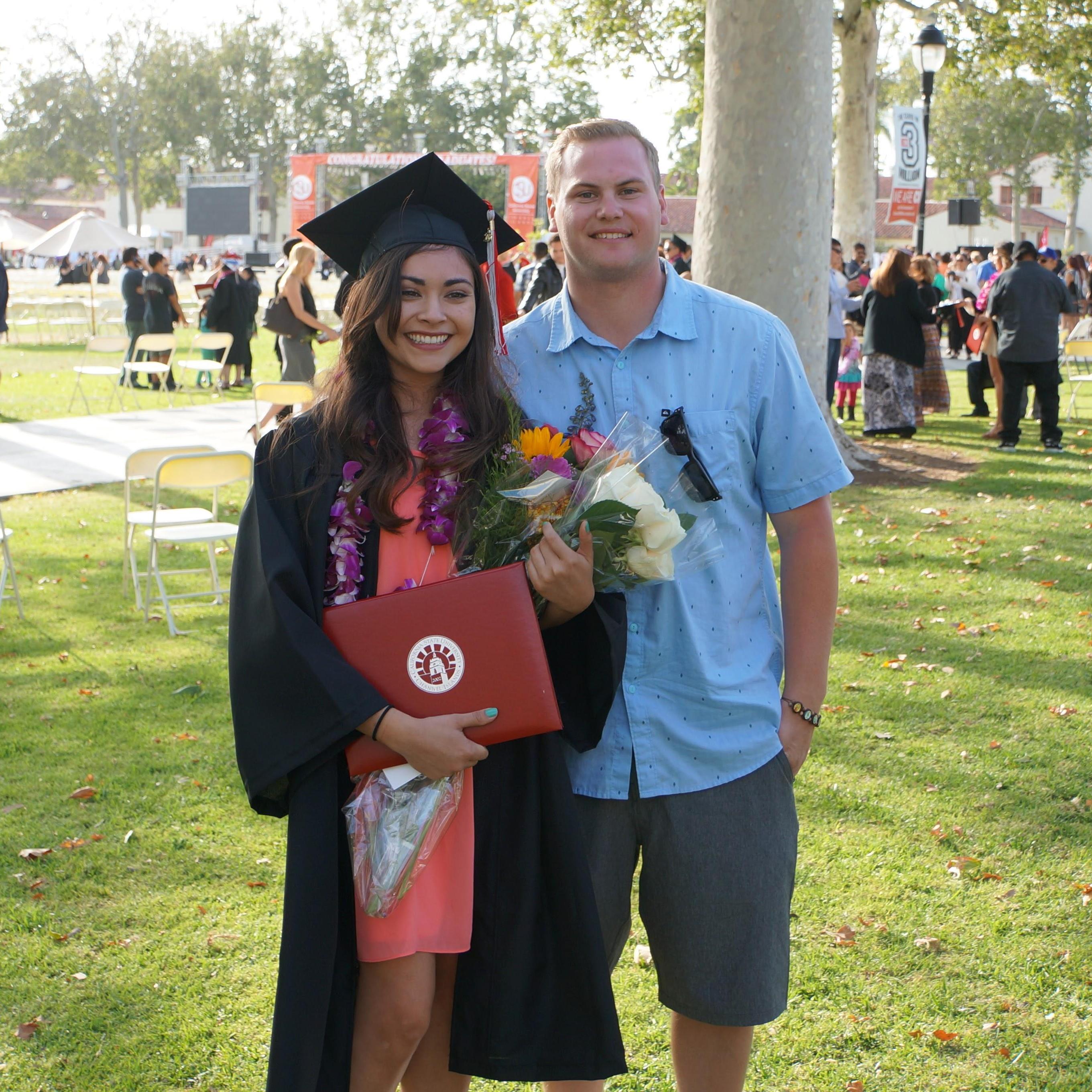 Rocio's graduation