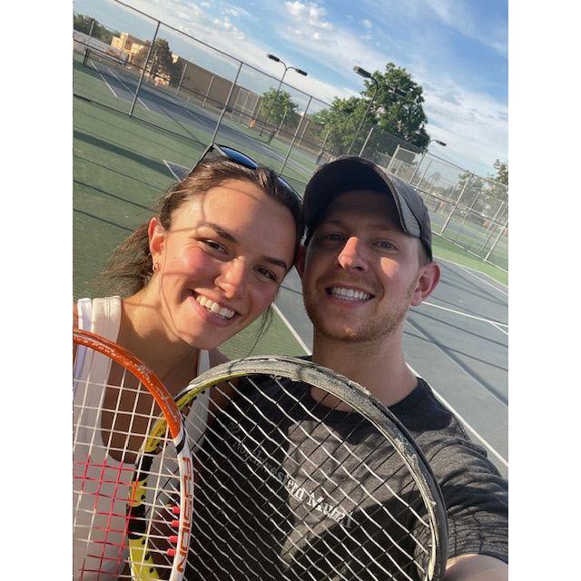 Tennis lessons for Shae!