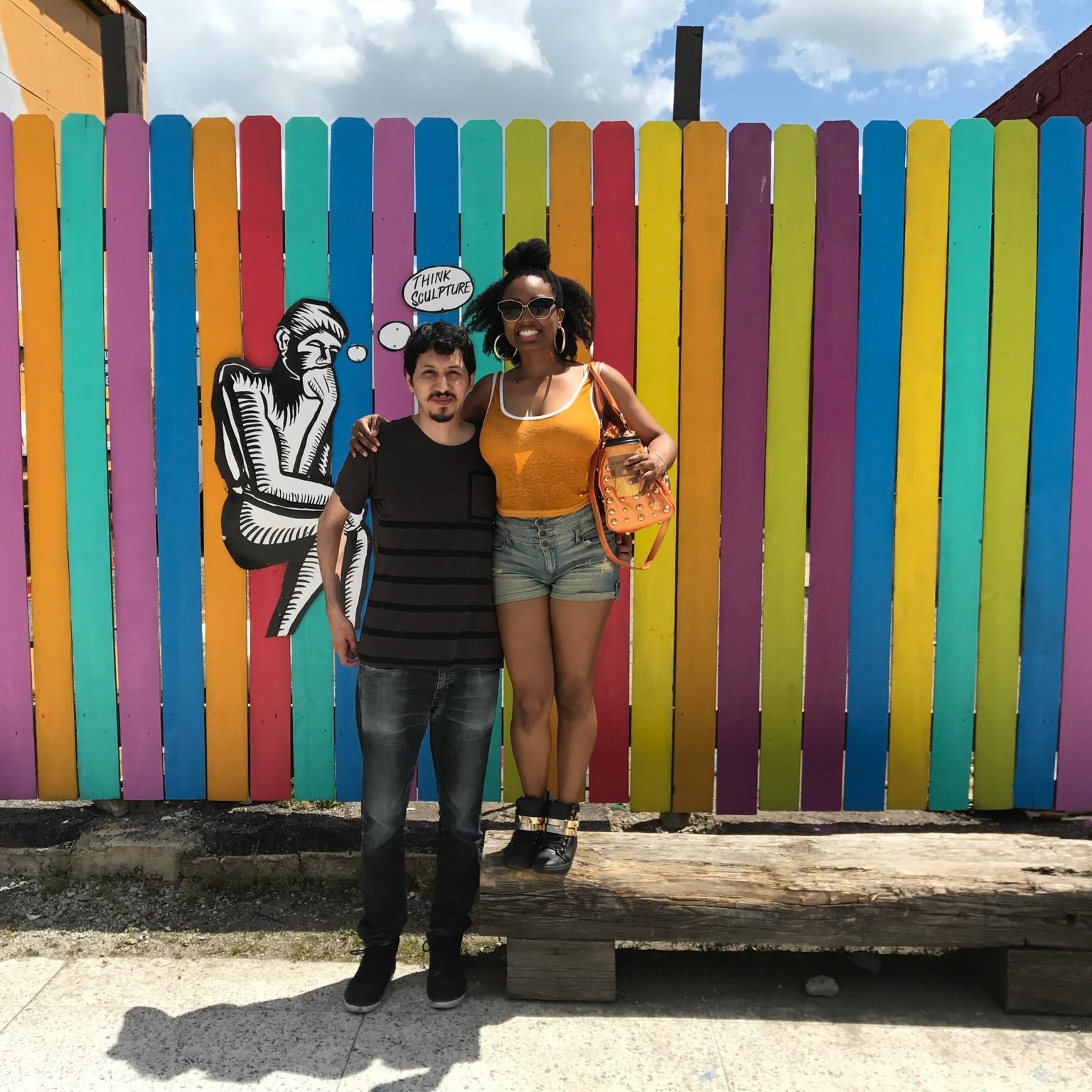 Being colorful in Norfolk, Virginia