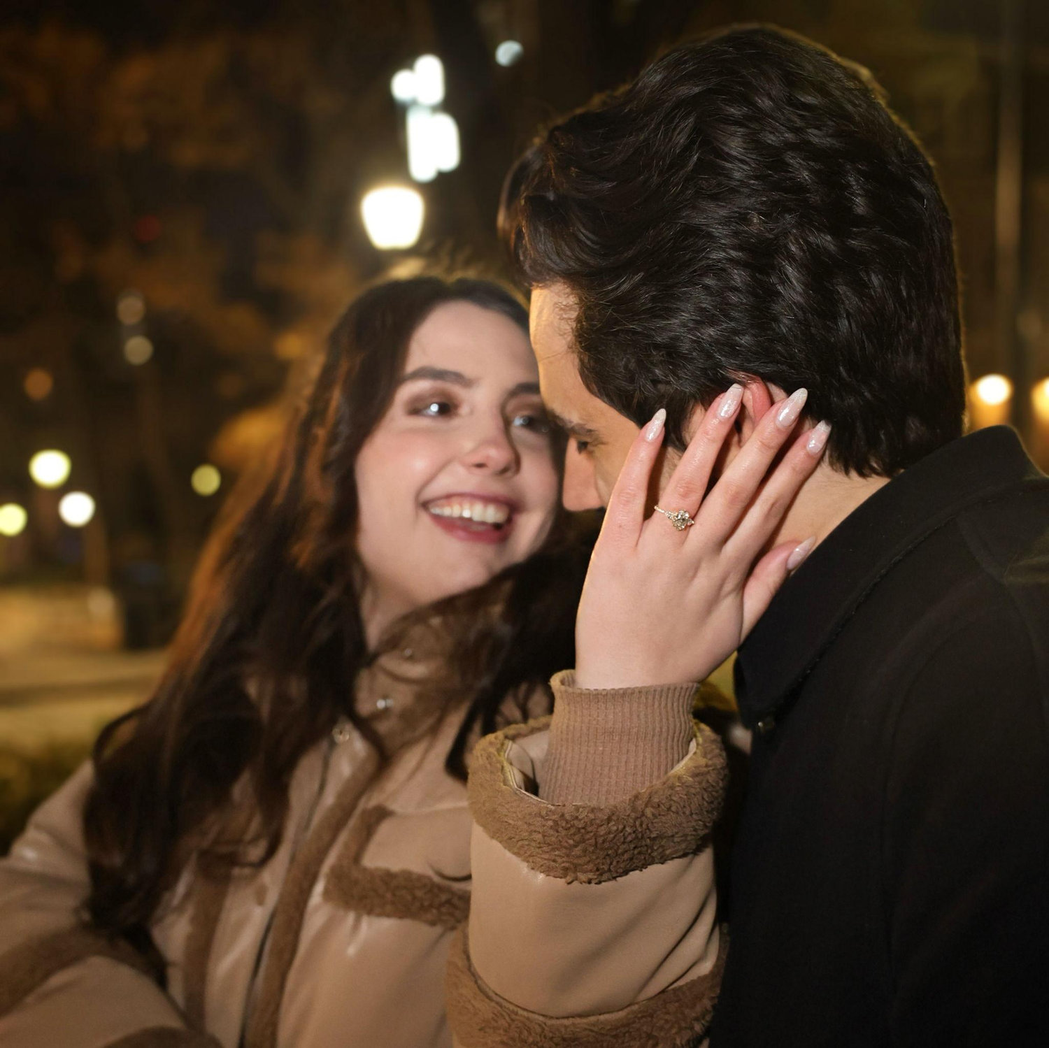 December 26, 2024 — Justin proposed on UPenn's Lancaster Walk, where we took many strolls.