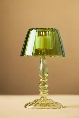 Maisy Glass Lamp Candle Holder
