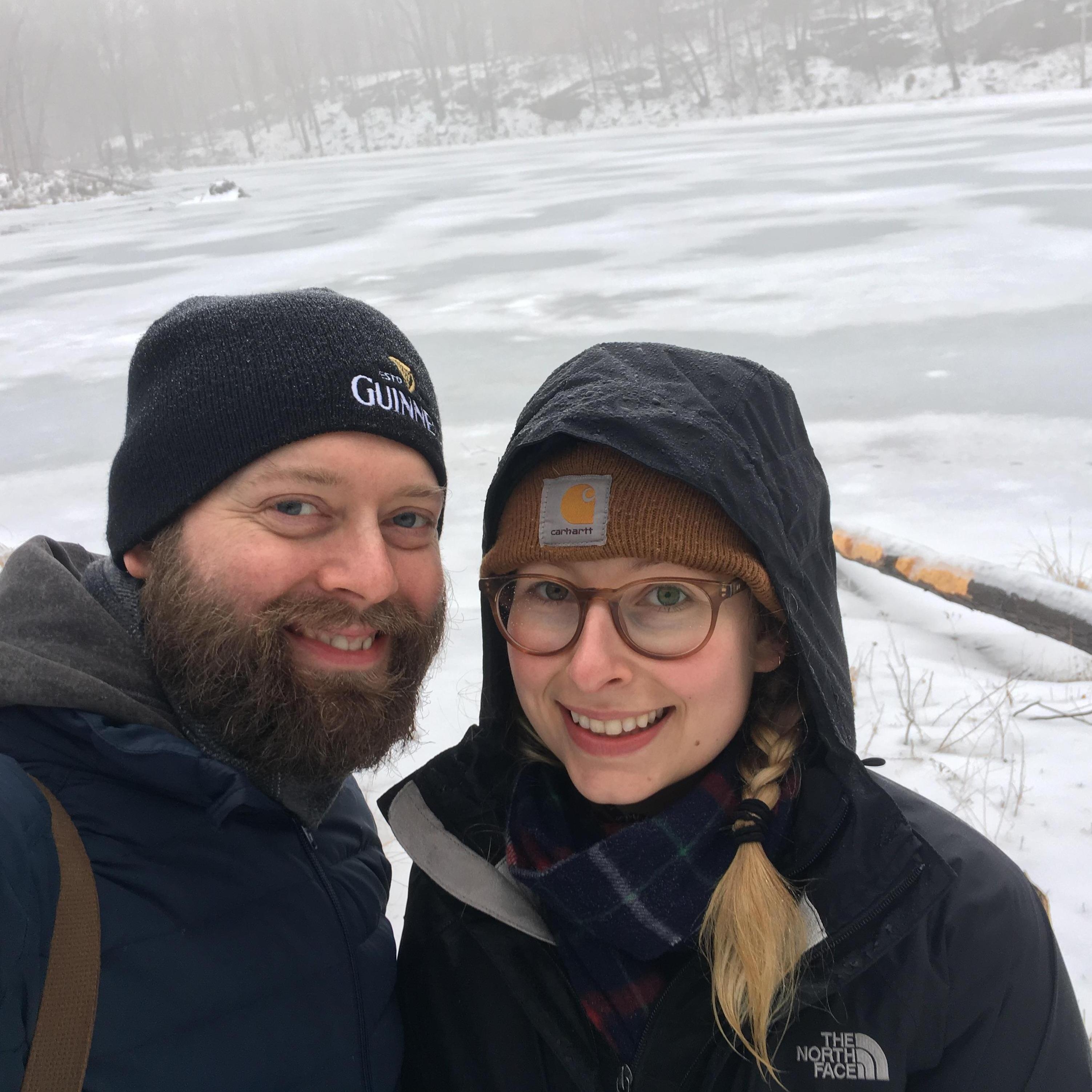 Winter exploring in Harriman State Park 2018