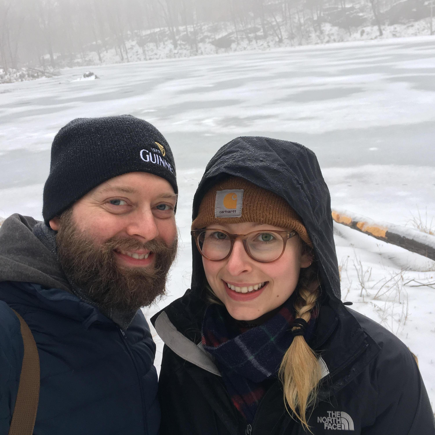 Winter exploring in Harriman State Park 2018