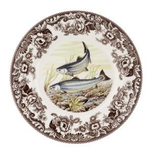 Woodland Dinner Plate 10.5 Inch, King Salmon