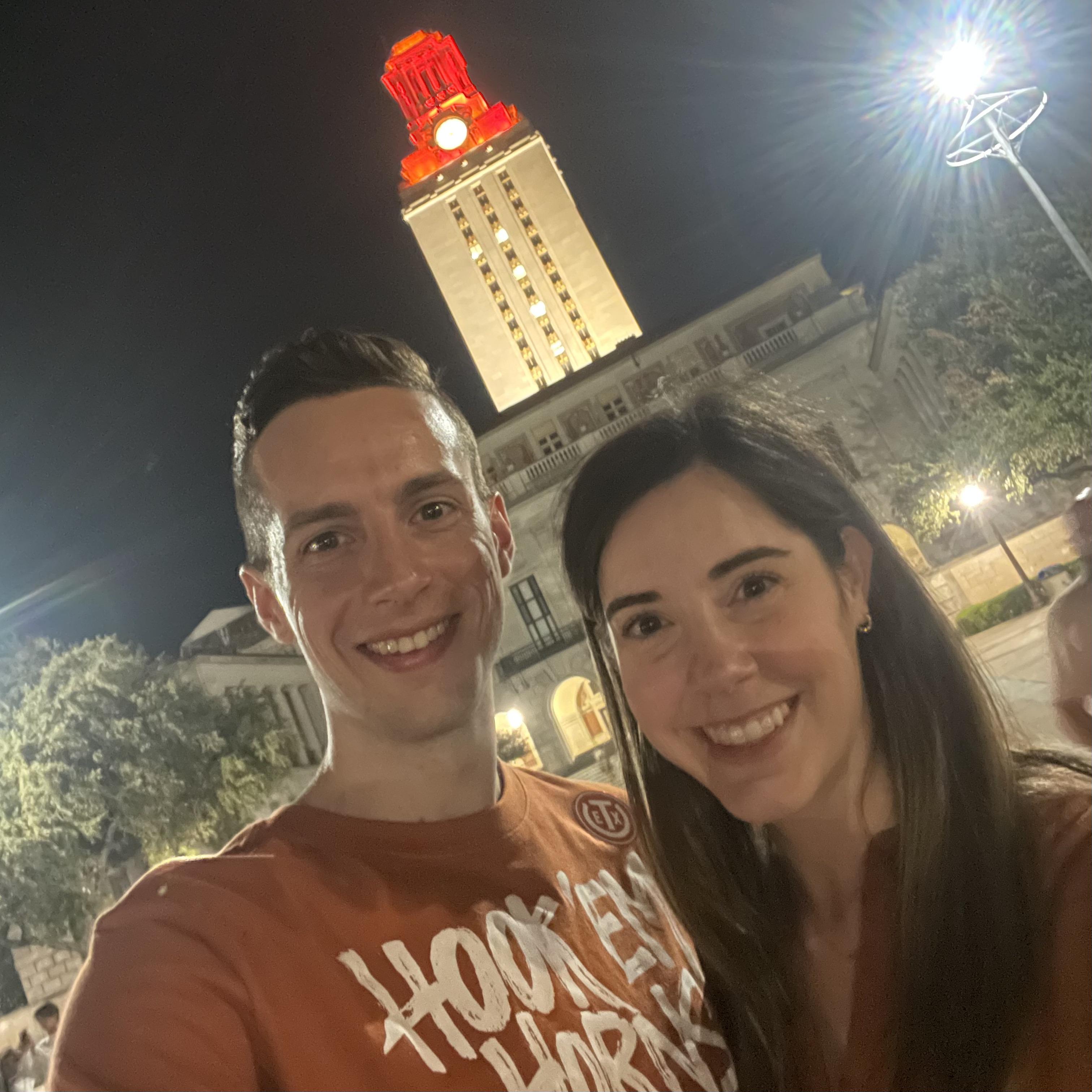 Ben's first UT football game in 2022 \m/