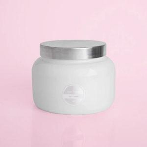 Volcano Tropical Scent White Jumbo Jar Candle 48 oz | Capri Blue