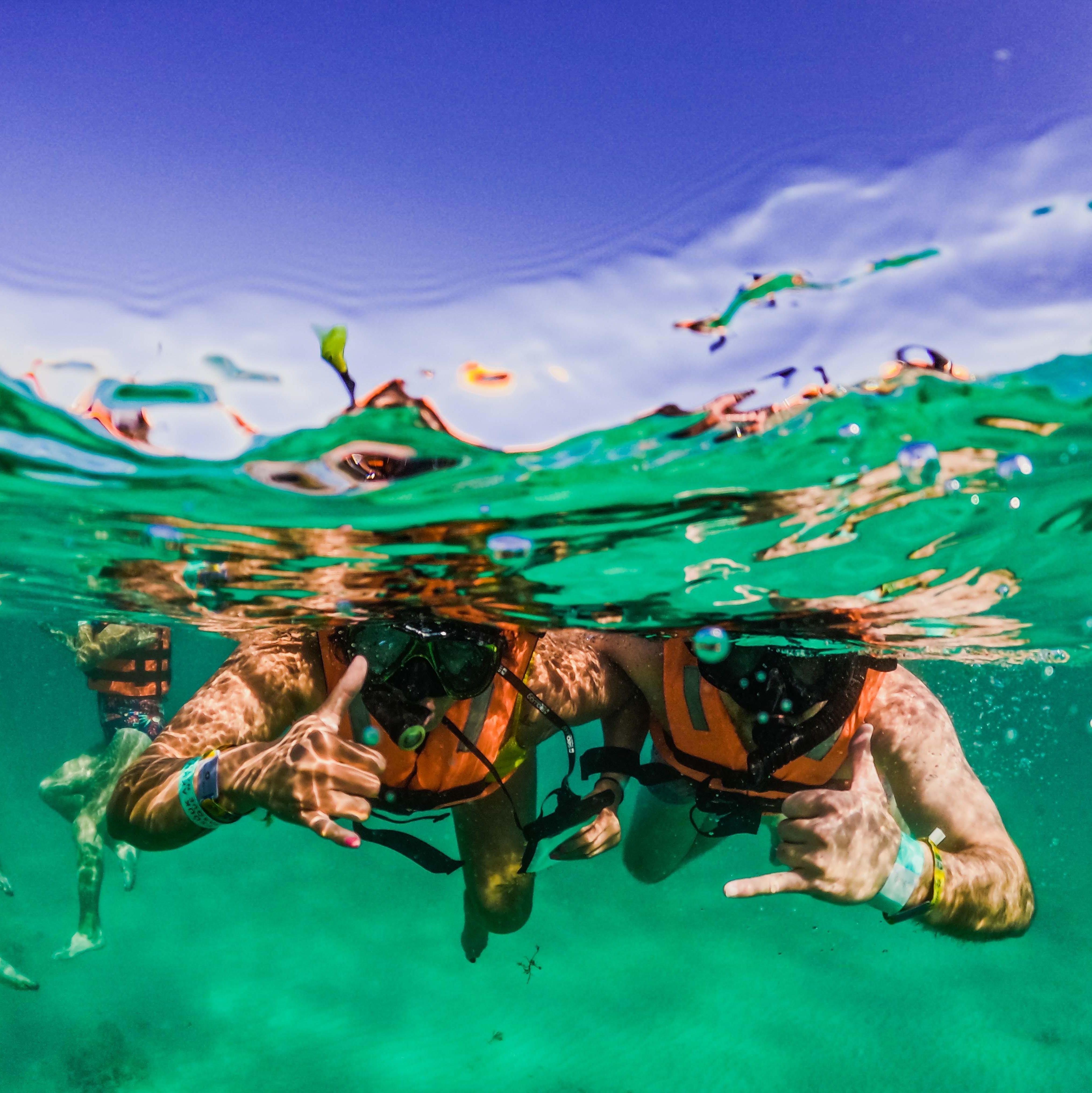 Snorkeling in Tulum