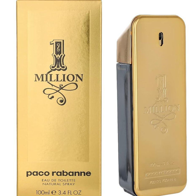 Paco Rabanne 1 Million EDT Spray - Notes of Leather, Amber and Tangerine for Rebellious Men