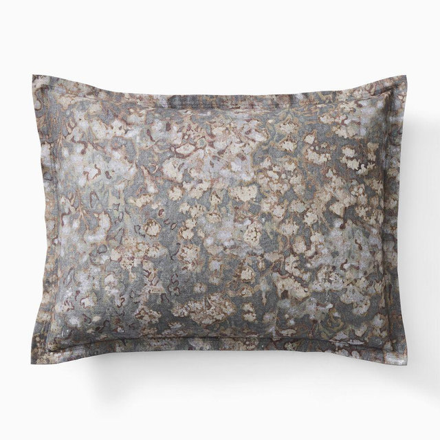 Abstract Hydrangea Standard Sham, Aegean