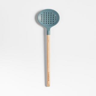 Silicone & Wood Slotted Spoon