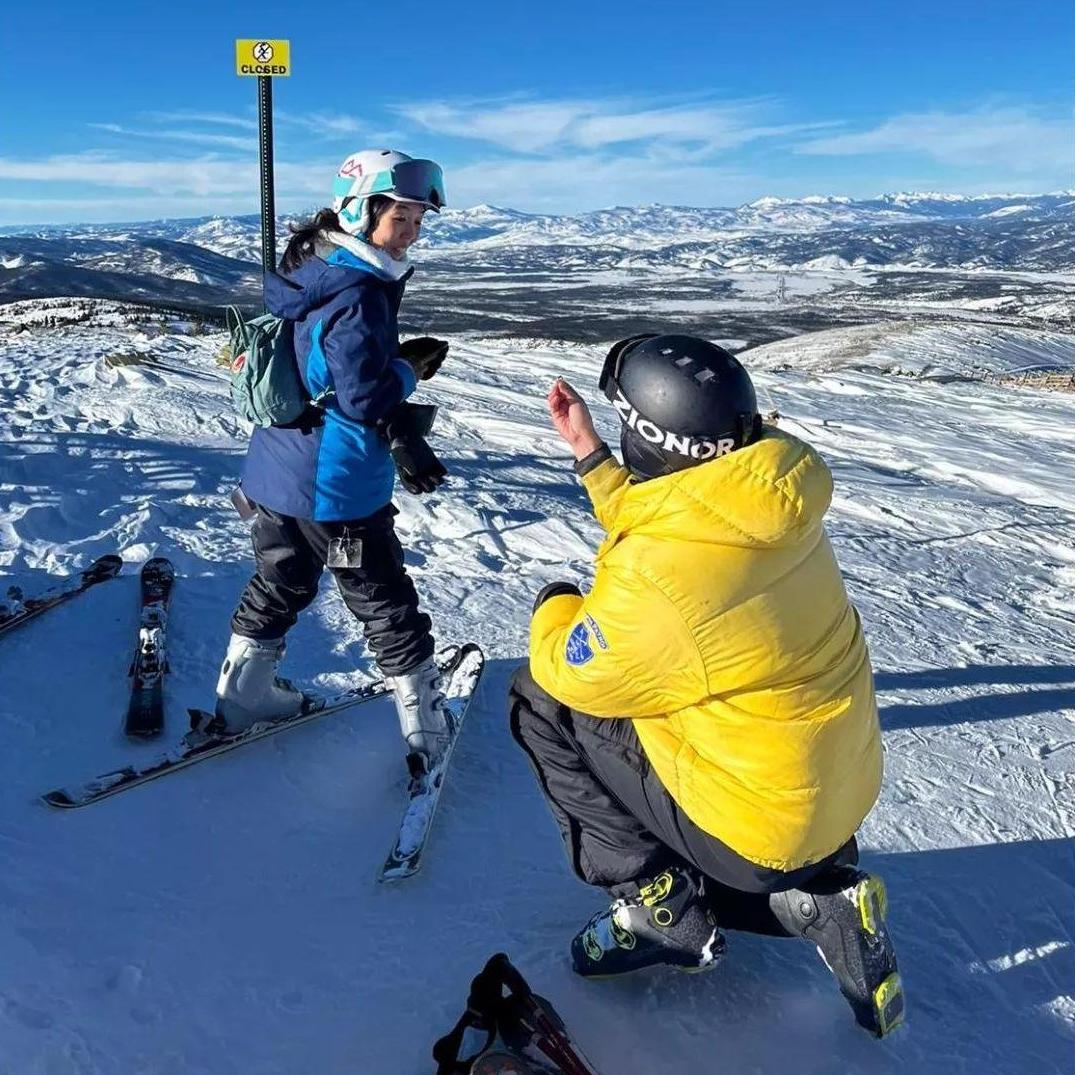 Engaged in Winter Park, CO!